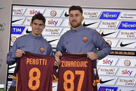 Calciomercato Roma, ufficiali i riscatti di Zukanovic e Perotti