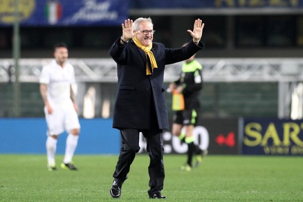 Serie A Verona, Del Neri: «La vittoria ha dato fiducia»