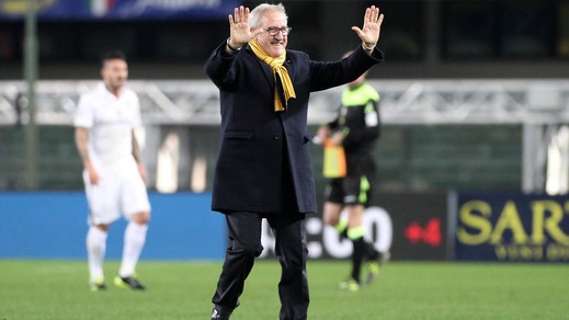 Serie A Verona, Del Neri: «La vittoria ha dato fiducia»