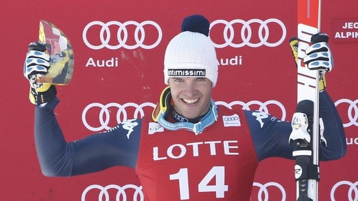 Sci, Innerhofer secondo nel SuperG in Corea del Sud