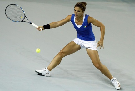 Tennis Fed Cup, Errani e Giorgi ko: la Francia elimina le azzurre