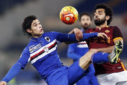 Serie A Sampdoria, Dodò: «Dobbiamo giocare come a Roma»