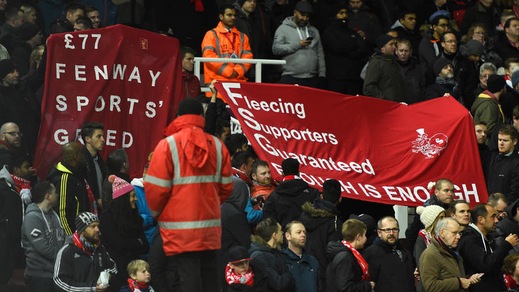 Premier League: il prezzo dei biglietti non cambia, scuse ai tifosi del Liverpool