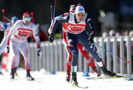 Sci di fondo: Pellegrino, a 60,00 l'impresa di Stoccolma