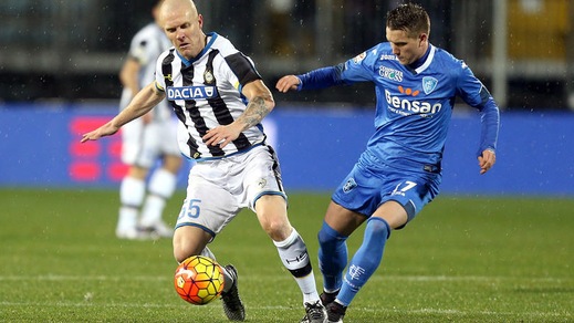 Serie A Hallfredsson: «L'Udinese è una grande occasione per me»