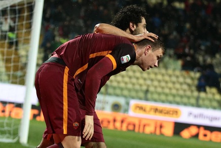 Roma, momento d'oro: Salah trascinatore