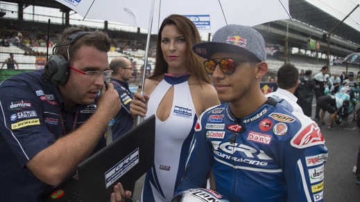 Moto3, Bastianini: «Soddisfatto dei test di Valencia»