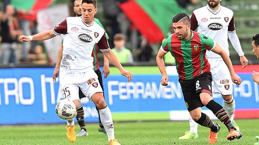 Serie B la Salernitana crolla a Terni