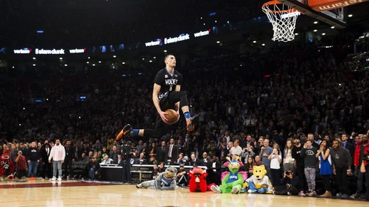 Thompson meglio di Curry, LaVine incanta il mondo