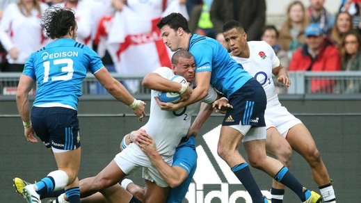 Rugby 6 Nazioni: Italia-Inghilterra 9-40