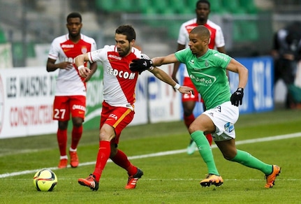 Ligue 1: il Monaco pareggia contro il St.Etienne, goleada del Lione