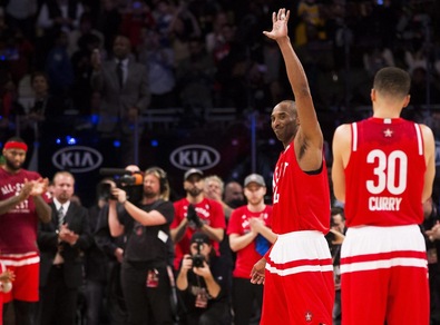 All Star Game, addio da brividi per Kobe Bryant