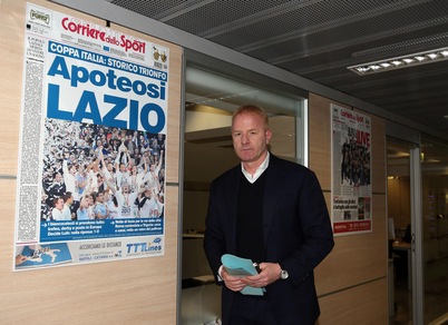 Lazio, il forum con Tare in redazione