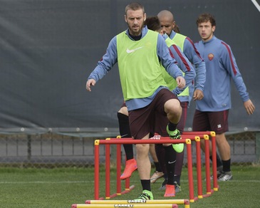 Roma, Totti e De Rossi in gruppo: con il Real Madrid ci saranno