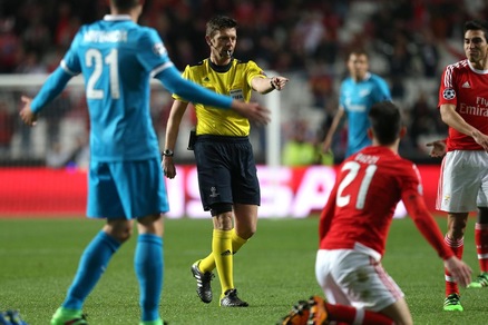 Champions League: Benfica-Zenit 1-0, vittoria all'ultimo minuto