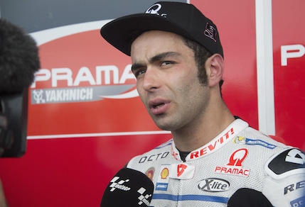 MotoGp, Petrucci: «Brutto incidente, spero di esserci in Qatar»