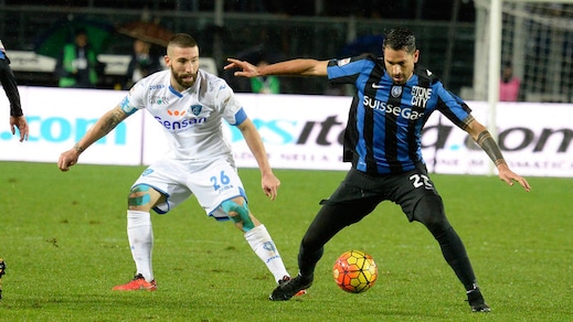 Serie A Atalanta, Borriello: «Fiorentina? Ce la giochiamo»