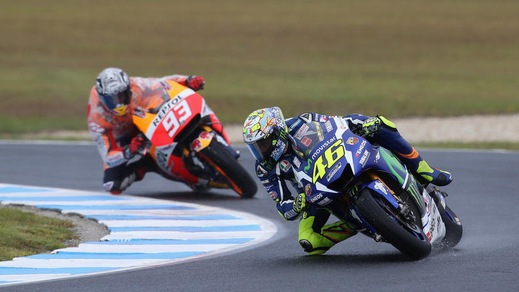 MotoGP, Petrucci 1° nella prima giornata di test, Rossi sesto