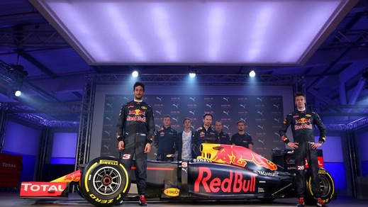 F1, presentata la livrea della Red Bull