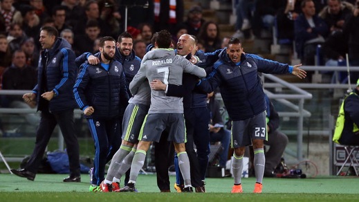 Champions League, Roma-Real Madrid 0-2: Ronaldo e Jesé, giallorossi ko a testa alta