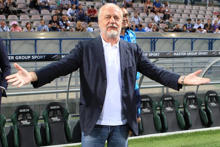 Serie A Napoli, De Laurentiis: «Siamo vivi, vegeti e cazzutissimi»