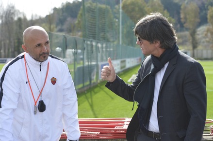 Roma, Joachim Loew a Trigoria: che incontro con Spalletti
