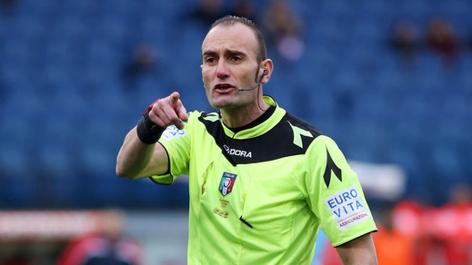 Lazio, Russo dirigerà la sfida col Frosinone