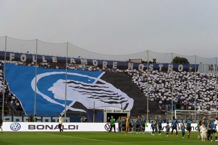 Atalanta, "Bocia libero": corteo di solidarietà dei tifosi