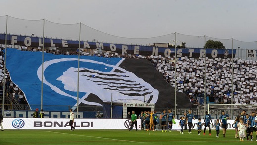 Atalanta, "Bocia libero": corteo di solidarietà dei tifosi
