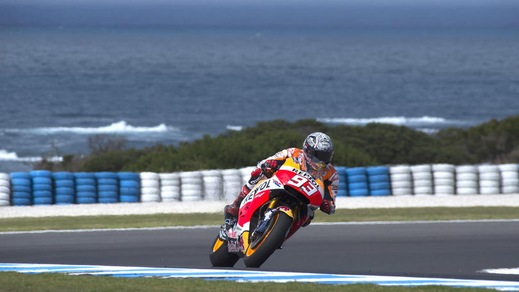MotoGp, nei test a Phillip Island domina Marquez