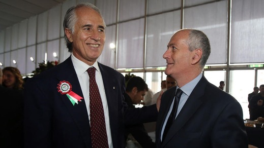 Malagò sulle barriere dell'Olimpico: «Una situazione assurda»