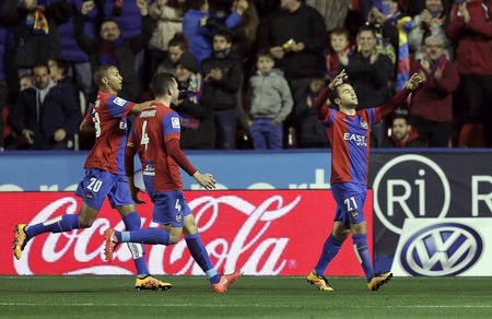 Liga, Levante-Getafe 3-0: Giuseppe Rossi ancora in gol