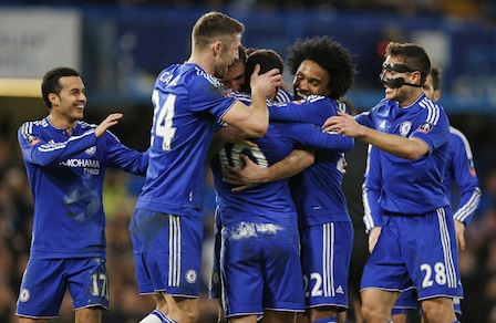 Fa Cup, Chelsea-Manchester City 5-1: Hazard show, Blues ai quarti