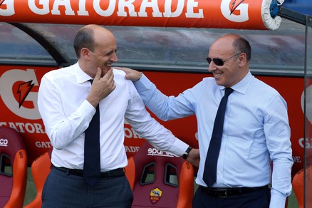 Juventus, Marotta: «Scudetto? Attenzione, c'è anche la Roma»