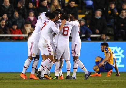 Fa Cup, Shrewsbury-Manchester United 0-3: Red Devils show, volano ai quarti