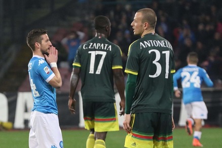 Serie A, Napoli-Milan 1-1: Bonaventura risponde a Insigne