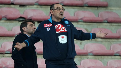 Serie A Napoli, Sarri: «Cosa è mancato per il sorpasso? Un pizzico di culo»
