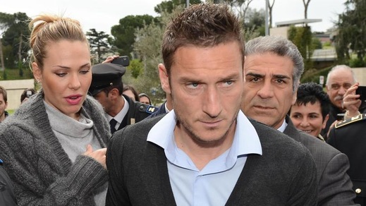 Serie A Roma, Totti: «Ilary Blasi è la mia fortuna»