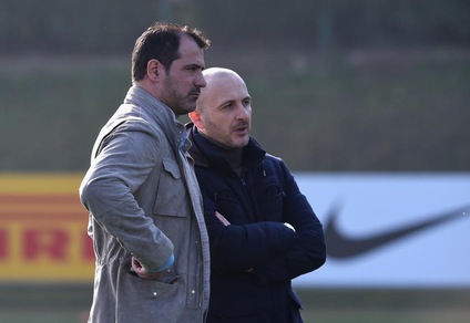 L'Inter si allena sotto gli occhi di Stankovic