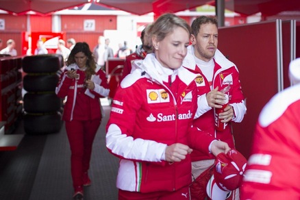 F1 Ferrari, Vettel: «Macchina ok, si comporta come vorrei»