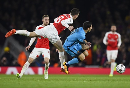 Diretta Champions League, Arsenal-Barcellona 0-2