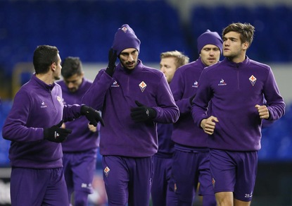 Tottenham-Fiorentina, i viola si allenano a White Hart Lane