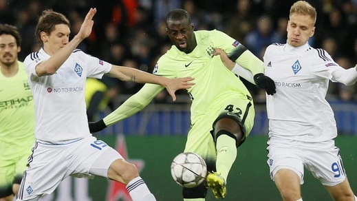 Diretta Champions League: Dinamo Kiev-Manchester City 1-3 e Psv-Atletico Madrid 0-0