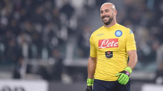 Calciomercato, Reina: «Voglio finire la carriera a Napoli»