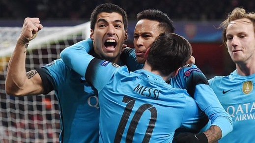 Champions: in quota comanda il Barcellona