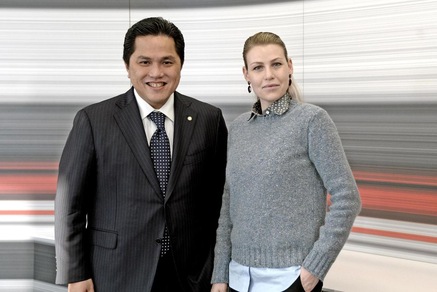 Serie A Inter, Thohir: vertice su San Siro con Barbara Berlusconi a casa Milan