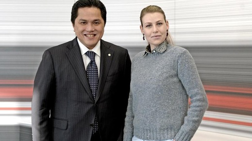 Serie A Inter, Thohir: vertice su San Siro con Barbara Berlusconi a casa Milan