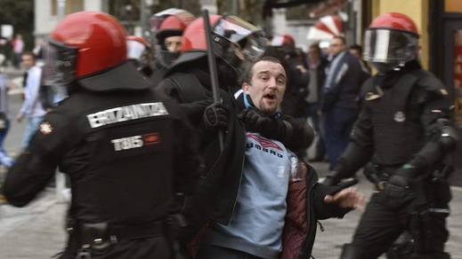 Europa League, scontri tra tifosi di Athletic e Marsiglia