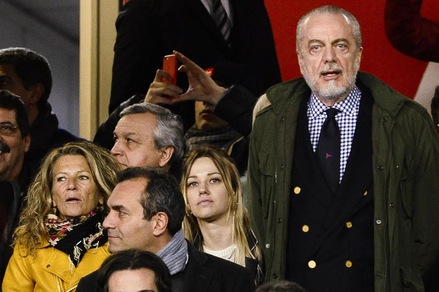 Serie A Napoli, De Laurentiis: «Higuain? Chilo e mezzo in più come un mattone»