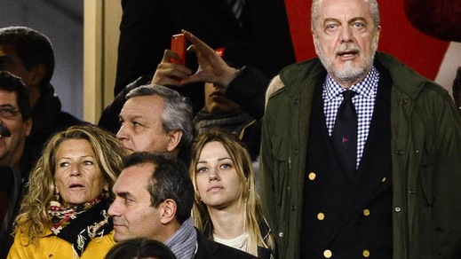 Serie A Napoli, De Laurentiis: «Higuain? Chilo e mezzo in più come un mattone»